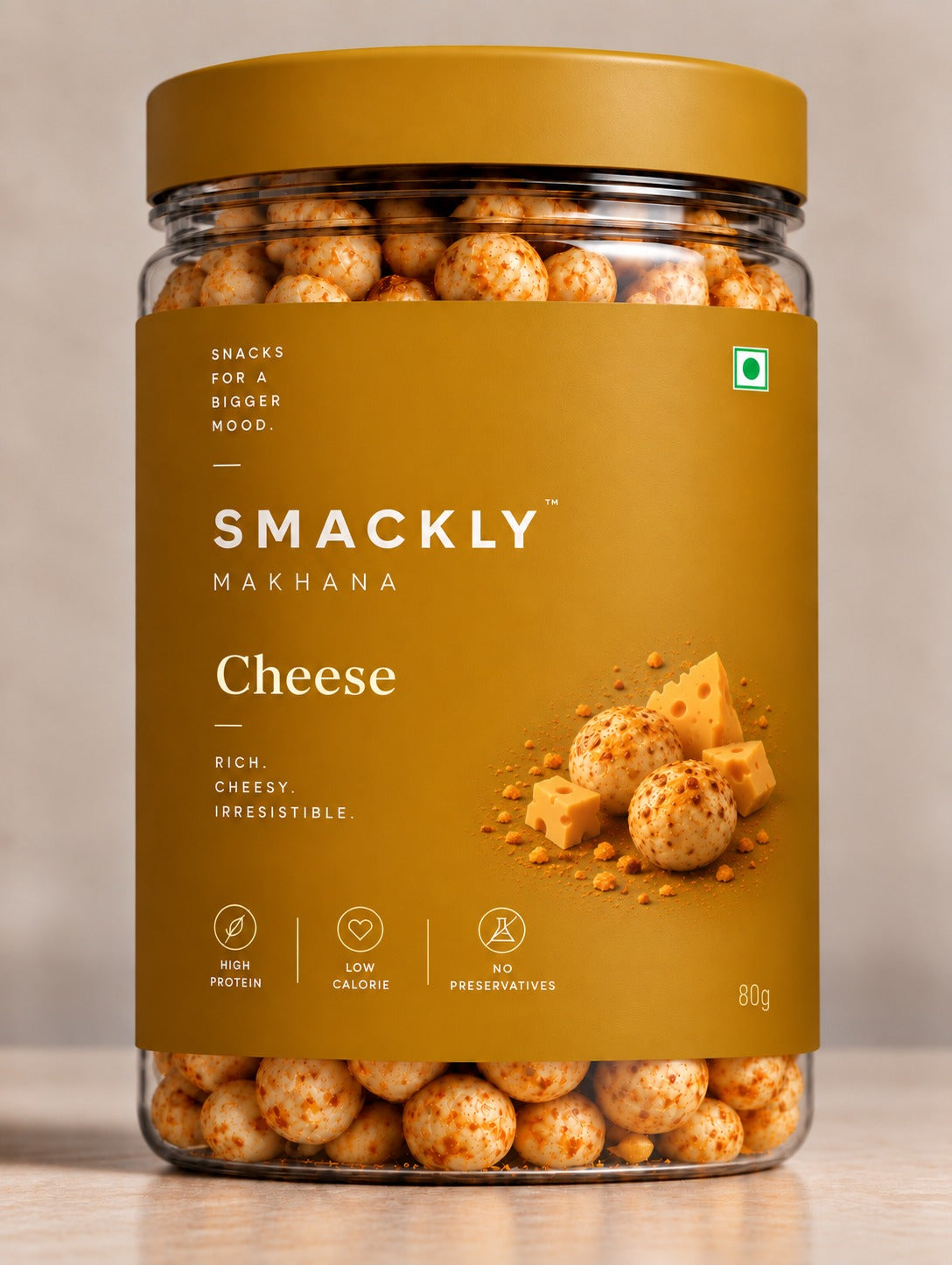 Smackly Makhana – Cheese