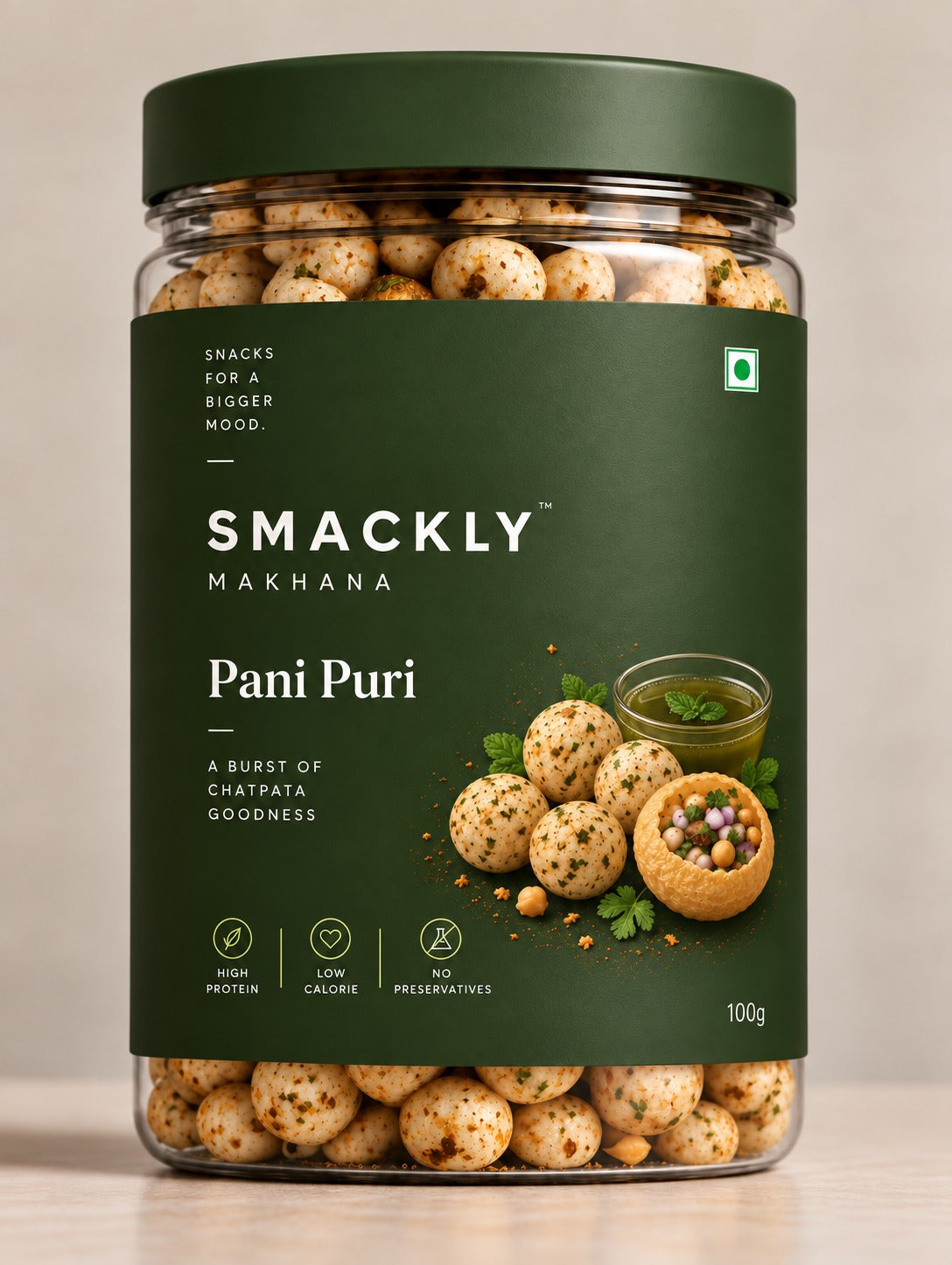 Smackly Makhana – Pani Puri
